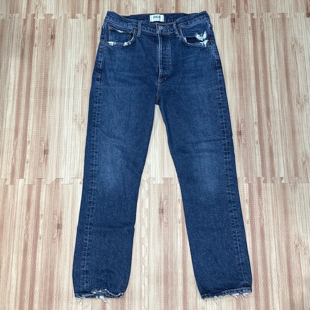 AGOLDE Riley Raw Hem Jeans [1018]